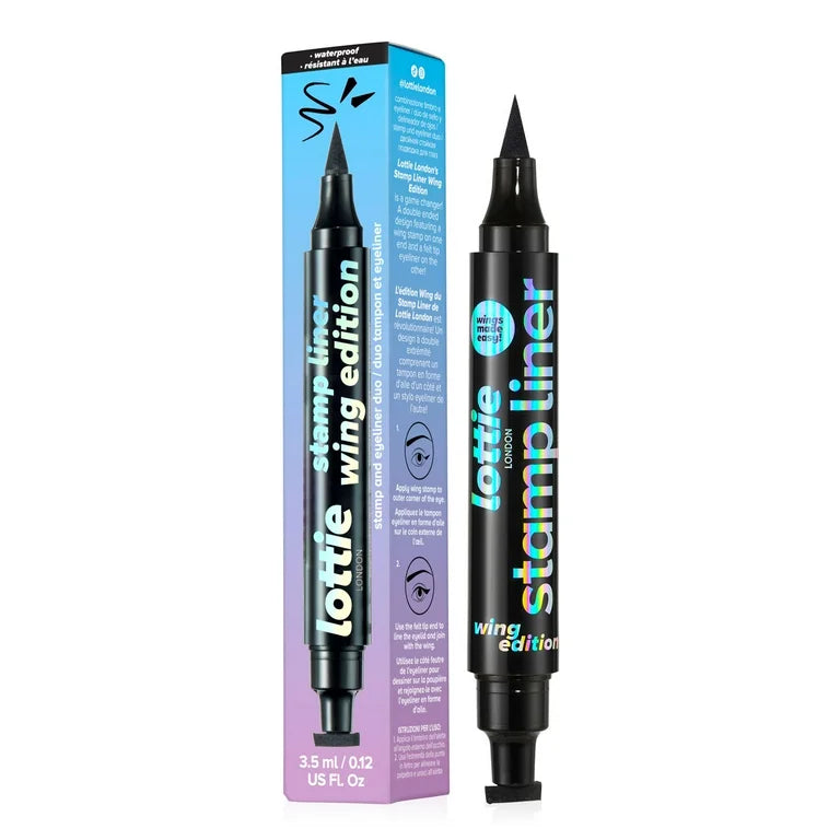 LOTTIE Stamp and Eyeline Duo 3.5ml - Black (Wing It)