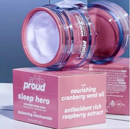 Lottie Skin Proud Sleep Hero Overnight Sleeping Mask with Balancing Niacinamide 50ml