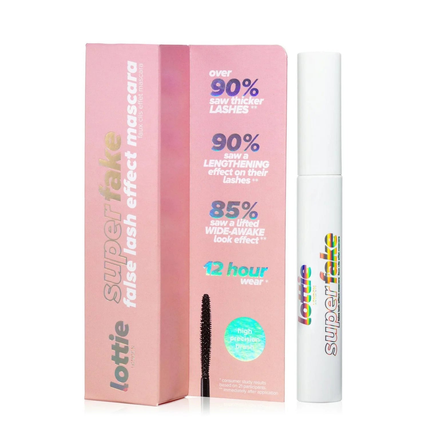 lottie Super Fake False Lash Effect Mascara 9ml - Black