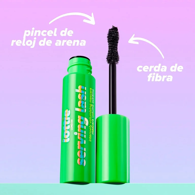 Lottie Serving Lash Intensely Volumizing Mascara 13ml - Black