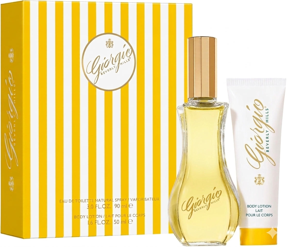 Giorgio Beverly Hills 2pc Set 90ml Edt Women