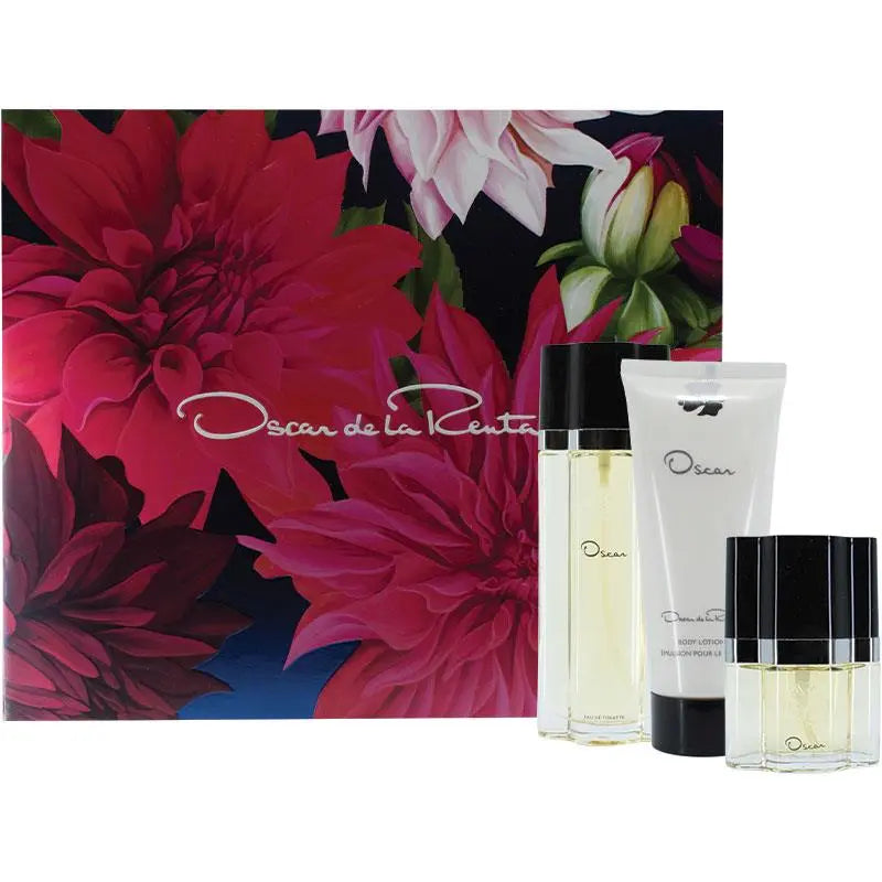 Oscar De La Renta 100ml EDT 3pc Gift Set WOMEN