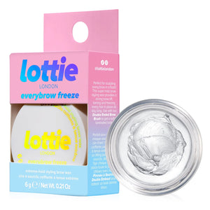 Lottie Eyebrow Freeze Extreme Hold Styling Brow Wax 6g  - Clear