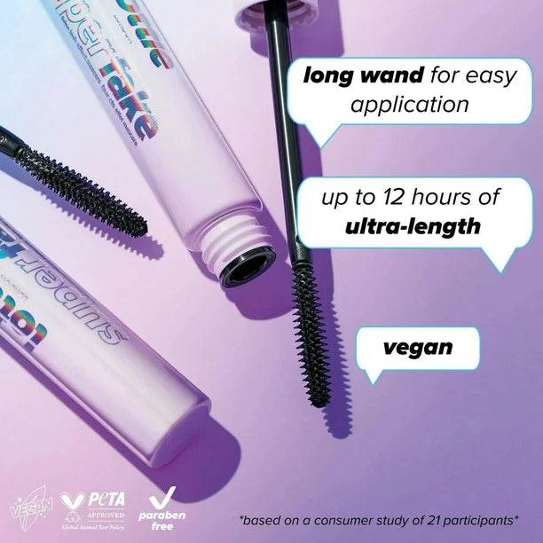 lottie Super Fake False Lash Effect Mascara 9ml - Black