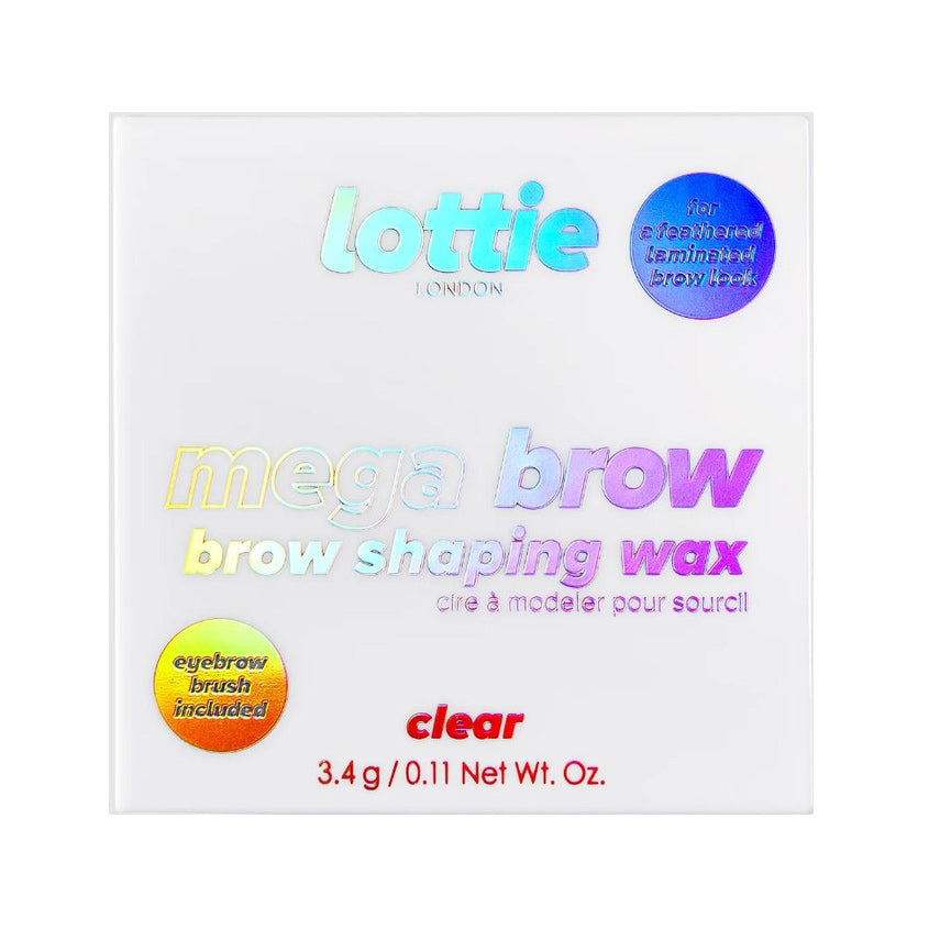Lottie Mega Brow Shaping Wax 3.4g - Clear