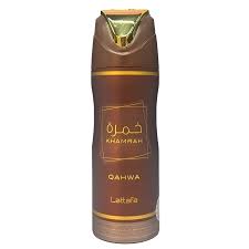 Lattafa  Khamra Qahwa 200ml Perfumed Body Spray Unisex