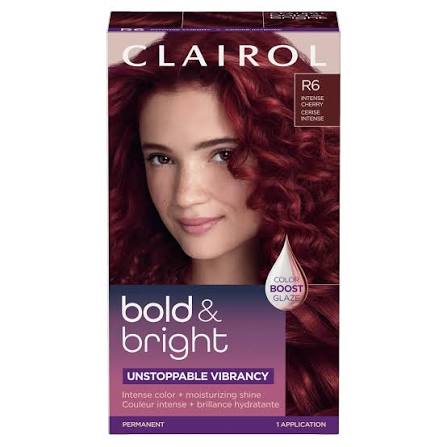 Clairol Bold & Bright R6 Intense Cherry Permanent Hair Color (1 Application)