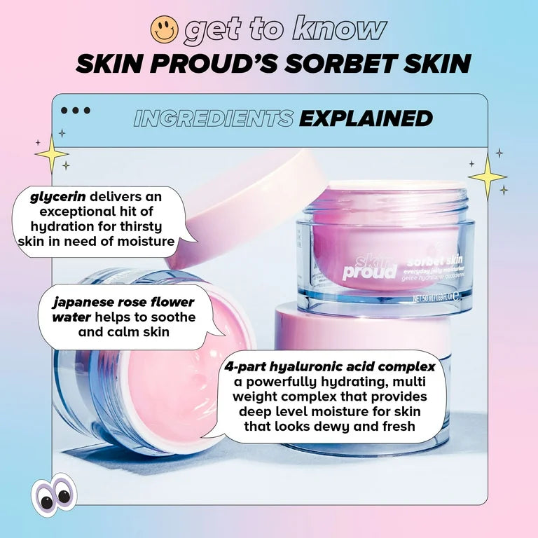 Lottie Skin Proud Sorbet Skin Everyday Jelly Moisturizer