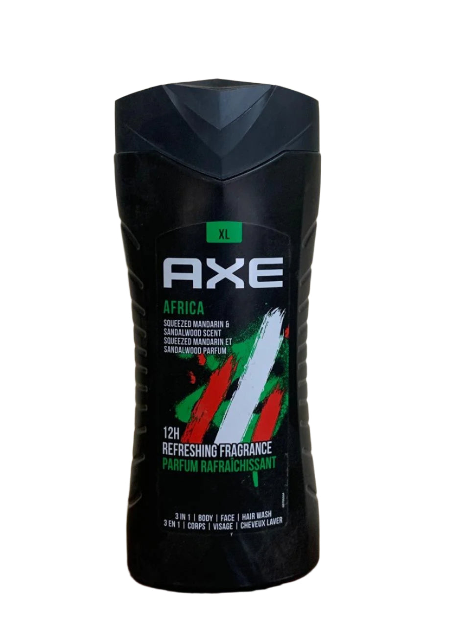 Axe Africa Squeezed Mandarin & Sandalwood Scent 3 In 1 Body|Face|Hair Wash 400ml