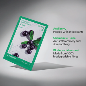 Innisfree Energy Sheet Mask - Acai Berry (1 sheet)
