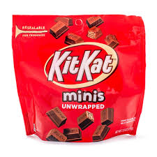 Kitkat Minis Unwrapped Crisp Wafers 215g