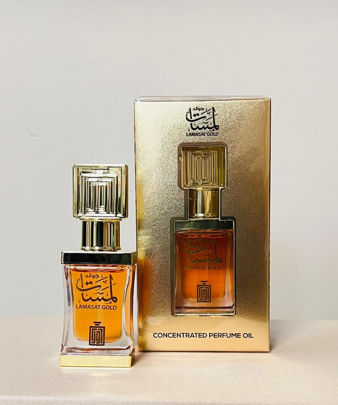 Aura Fragrances Lamasat Gold Concentrated Perfume Oil 12ml