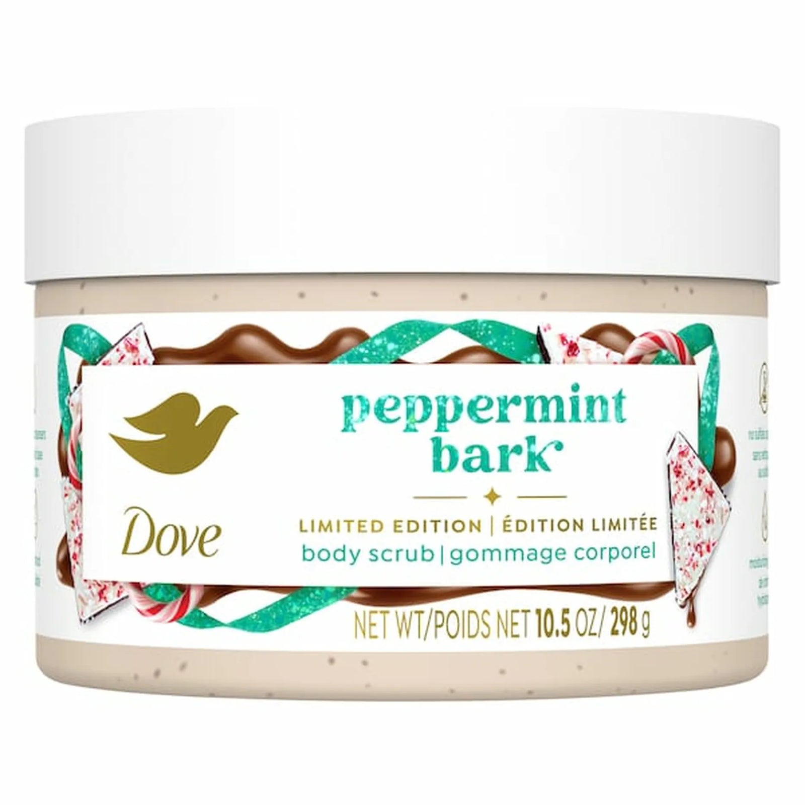 Dove Pepper mint Bark Limited Edition Body Scrub 298g