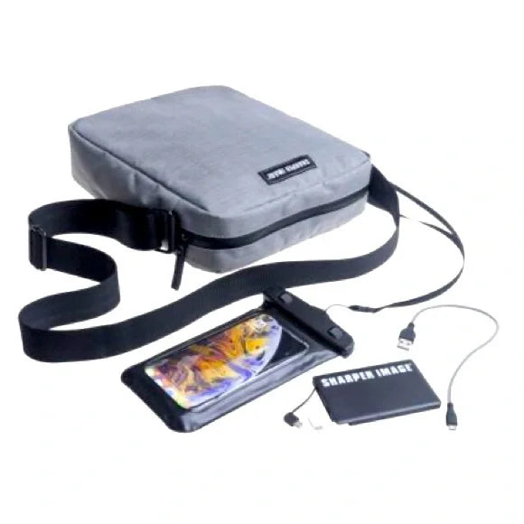 Sharper Image Ultra-Light Crossbody Tablet Sling