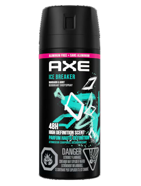 Axe Ice Breaker Mandarin & Mint 48H High Definition Scent Deodorant Spray 113g