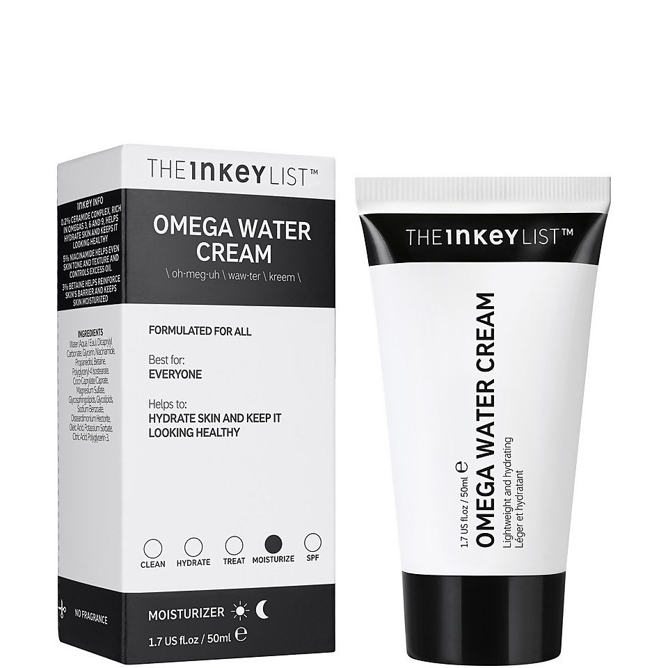 The Inkey List Omega Water Cream 50ml