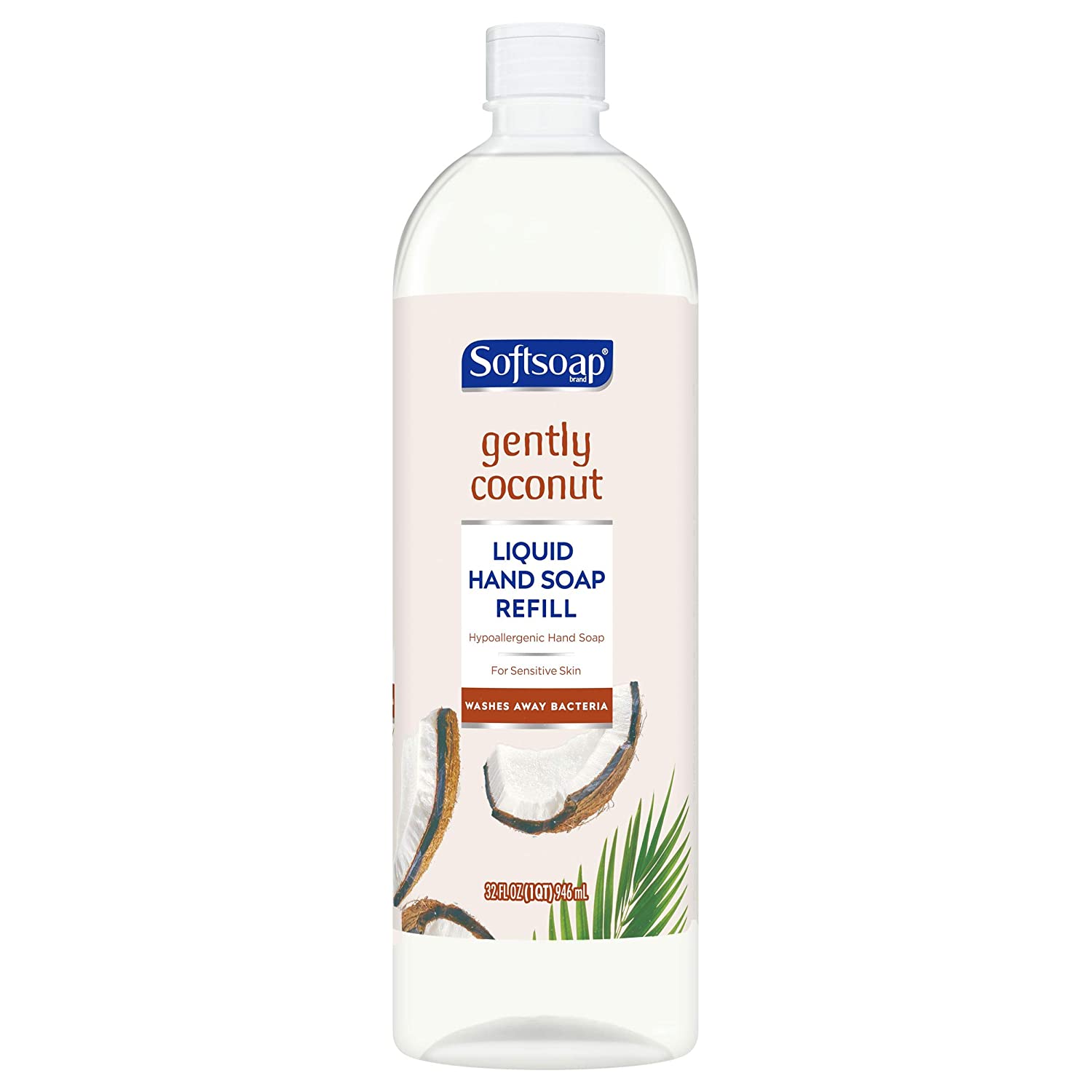 Softsoap Gently Coconut Liquid Hand Soap Refill 946ml