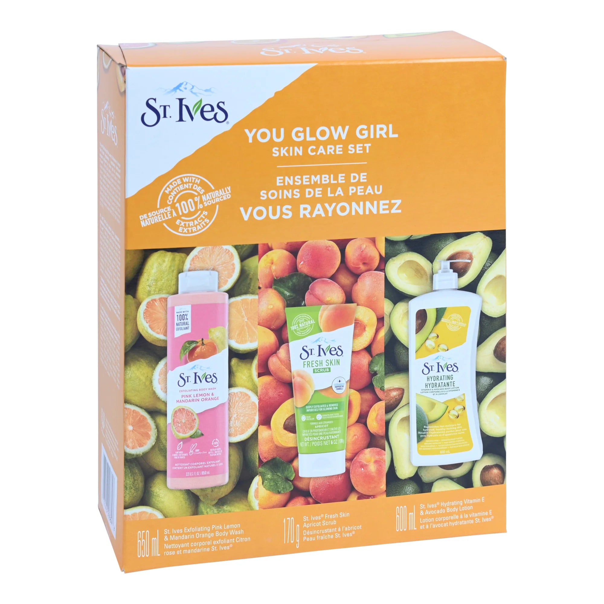 St. Ives You Glow Girl Skincare 3pc Set