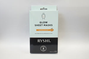 RYSHI Glow Sheet Mask Pumpkin Extract - 5 Mask