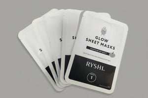 RYSHI Glow Sheet Mask Pumpkin Extract - 5 Mask
