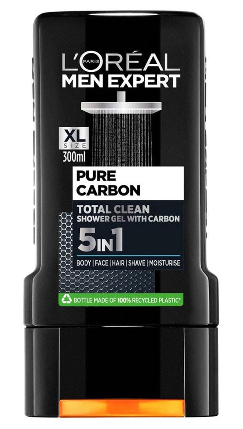 L'oreal Men Expert Pure Carbon 5-in-1 Body Face Hair Wash 300ml