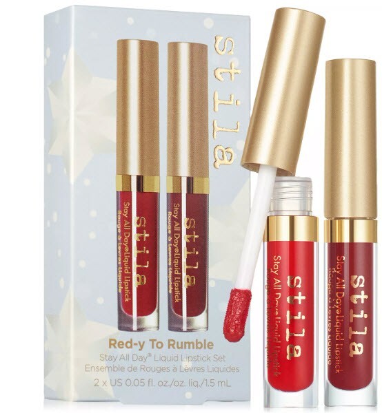 Stila Stay All Day Liquid Lipstick Set (Red-y To Rumble) 2 Pc Set 2 X 1.5ml