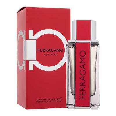 Salvatore Ferragamo Red Leather Edp Men