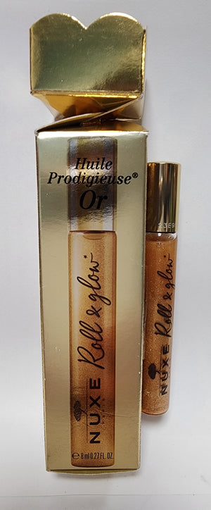NUXE Paris Roll & Glow Huile Pridigieuse Or 8ml