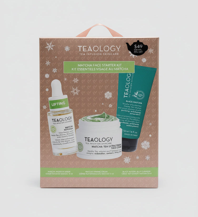 Teaology Matcha Face Starter Kit 3pc