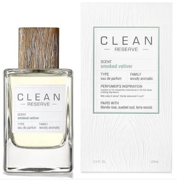 Clean Reserve Smoked Vetiver 100ml EDP Unisex