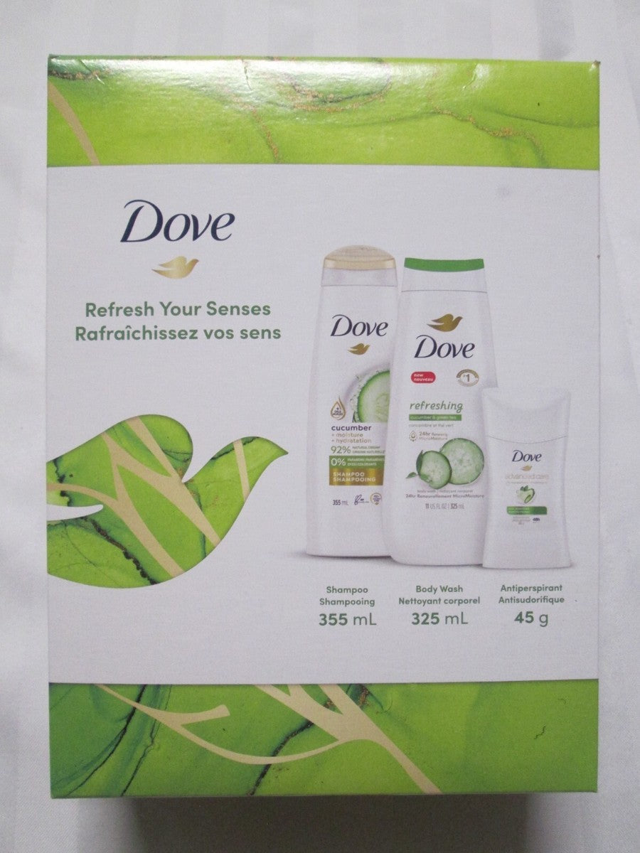 Dove Refresh Your Senses 3pcs Gift Set