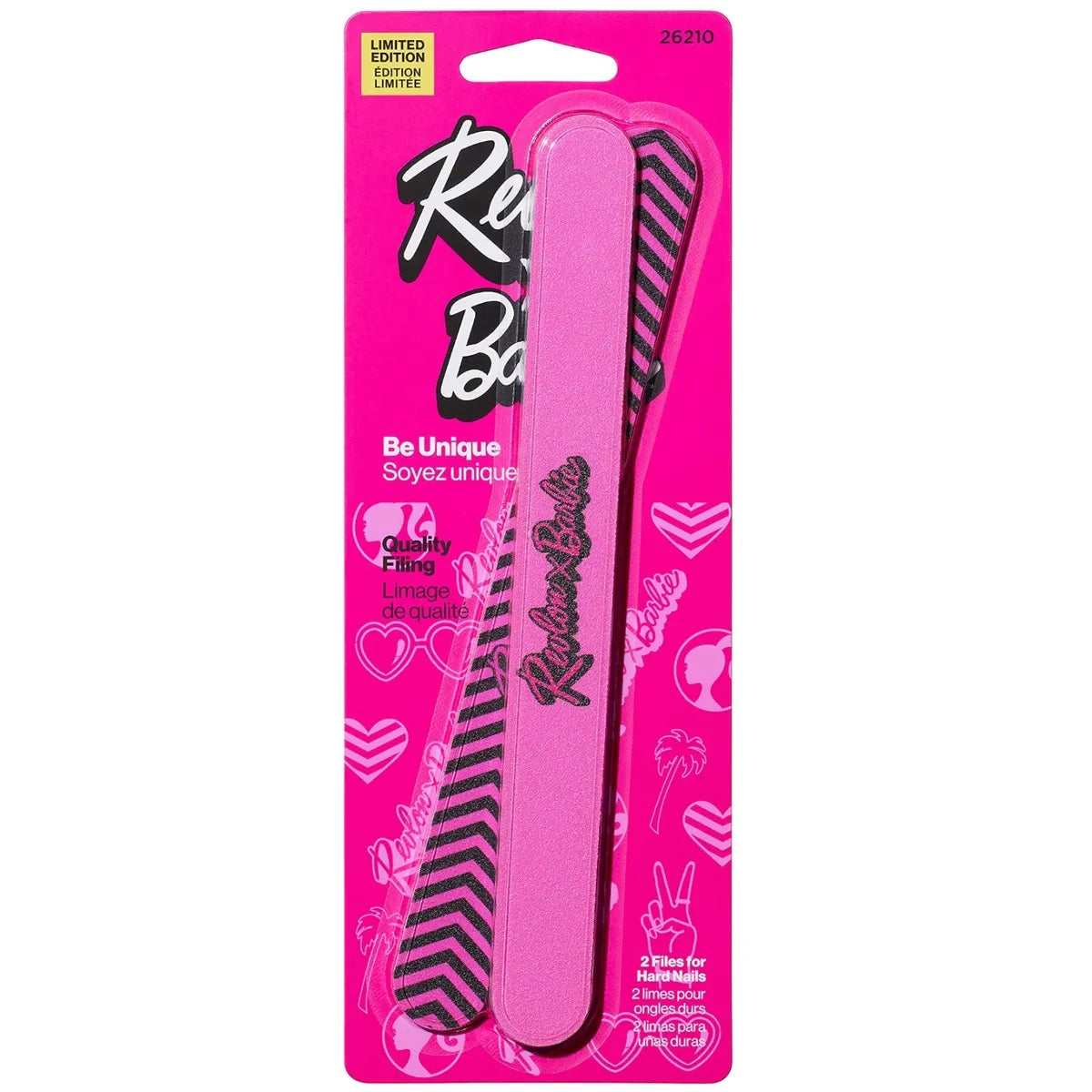 Revlon x Barbie 2pcs Nail Files for Hard Nails 26210