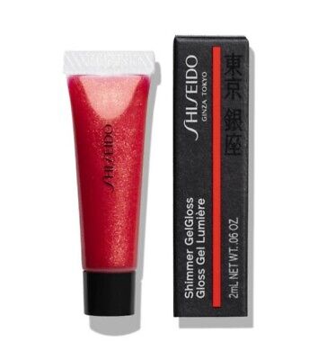 Shiseido Shimmer GelGloss 2ml - Shin-Ku Red 07