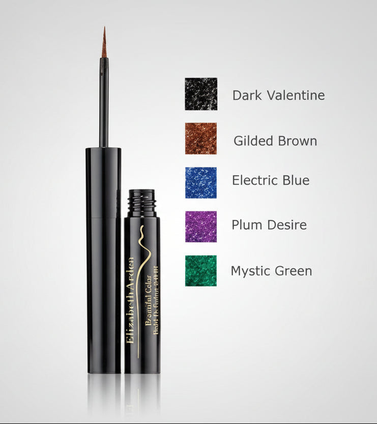 Elizabeth Arden Beautiful Color Bold Defining 24HR Liquid Eye Liner 1.7ml - Plum Desire 04