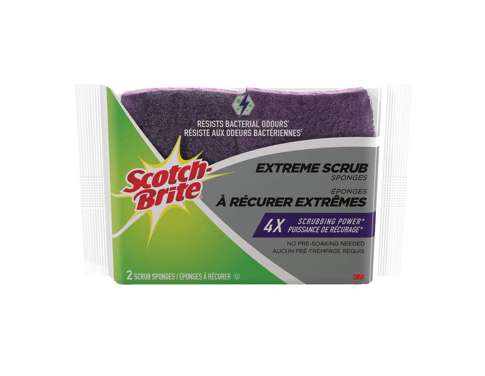 Scotch-Brite Extreme Scrub Sponge 2pcs