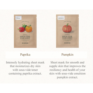 SKINFOOD Sous Vide Mask Sheet 1 sheet (6 types)