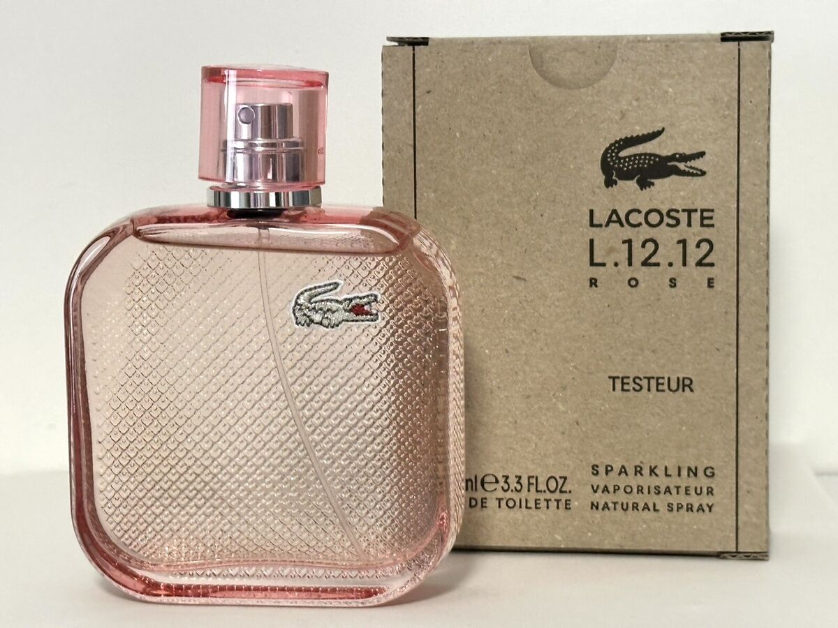 Lacoste L.12.12 Sparkling Rose 100ml Edt Tester Women