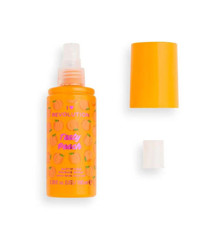 Revolution I love Revolution Tasty Peach Mattifying Priming Spray 100ml
