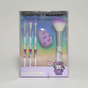 The Creme Shop Hello Kitty Cutie Complexion Maker Brush & Sponge Set (Set of 5)