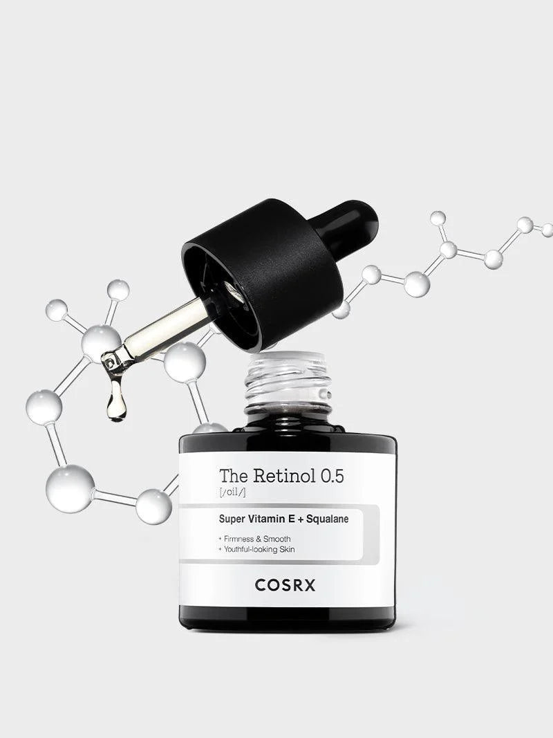 COSRX The Retinol oil 0.5 Super Vitamin E + Squalane 20ml