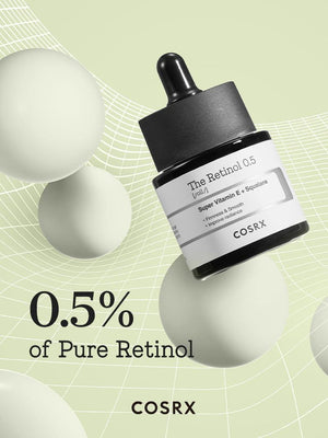 COSRX The Retinol oil 0.5 Super Vitamin E + Squalane 20ml
