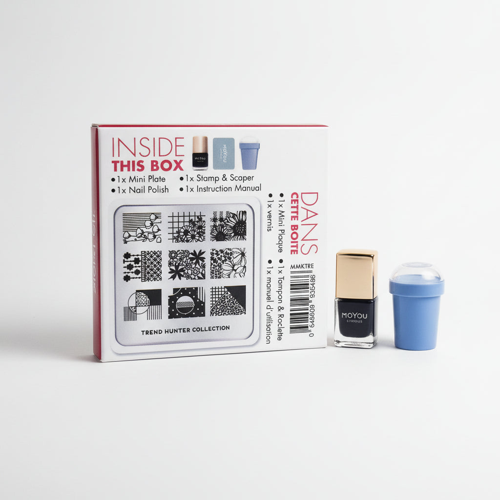 Mini Stamping Nail Art Kit by MoYou London - Trend Hunter Collection