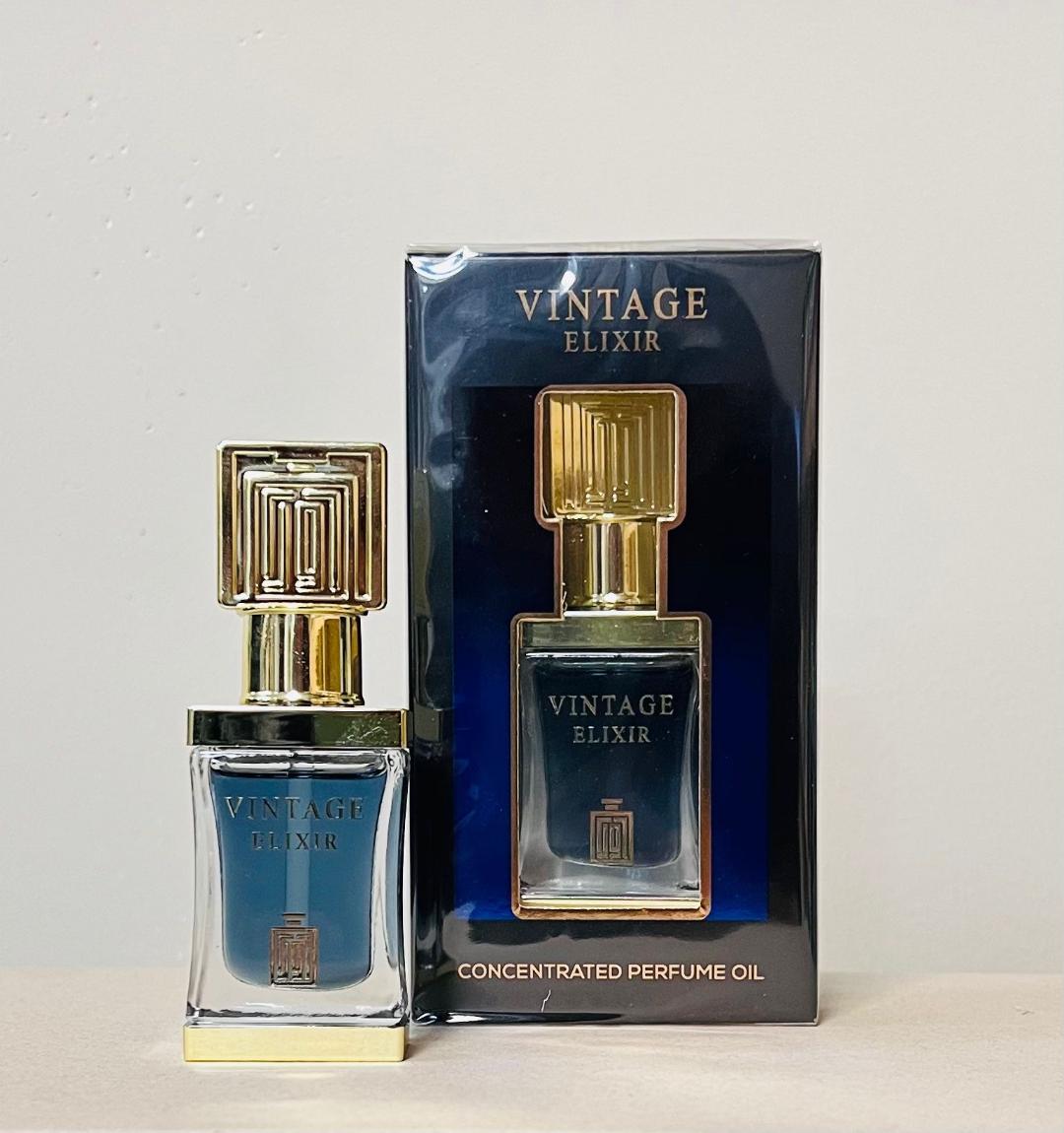 Aura Fragrances Vintage Elixir Concentrated Perfume Oil 12ml