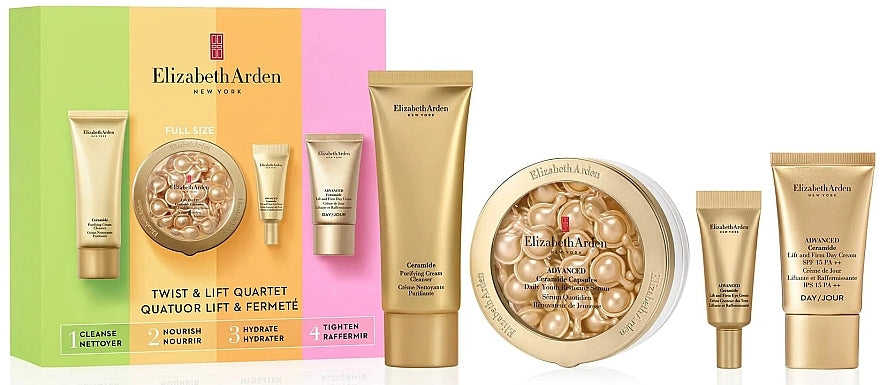 Elizabeth Arden Twist & Lift Quartet Nourishing & Age-Defying 4 Piece Set