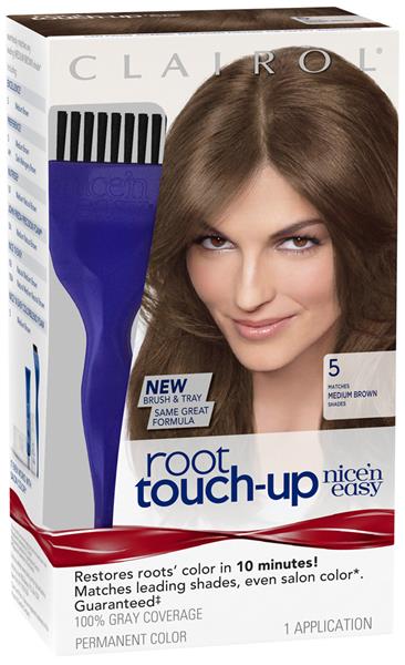 Clairol Hair Colour Root Touch-Up, 5 Medium Brown