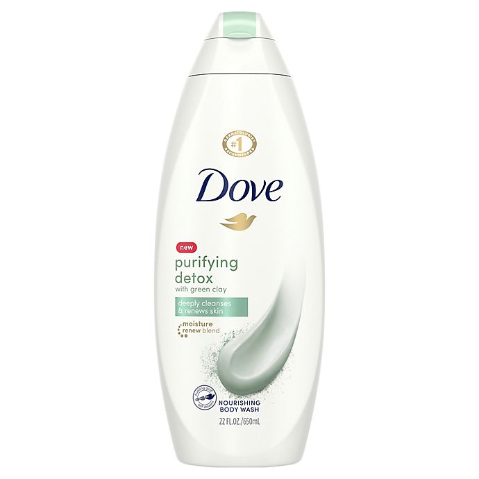 Dove Purifying Detox Green Clay Body Wash 650ml