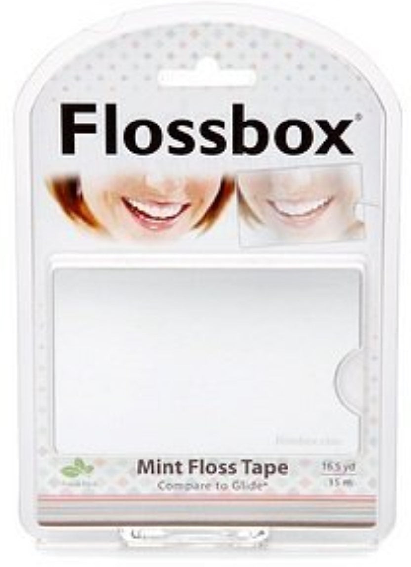 Staino Flossbox Mint Floss Tape w/ Mirror 16.5 yards