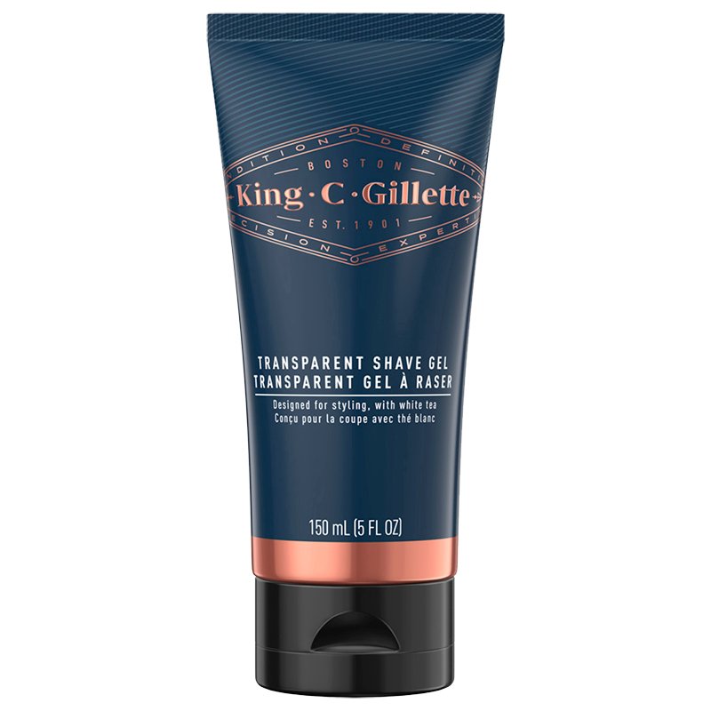 King C Gillette Transparent Shave Gel 150ml