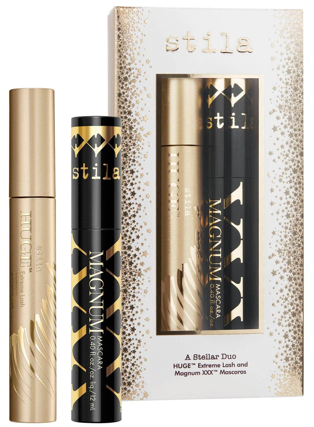 Stila Huge Extreme Lash and Magnum XXX Mascara A Stellar Duo