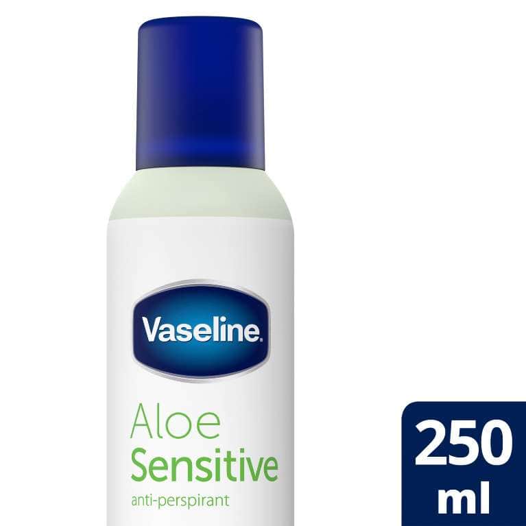 Vaseline Aloe Sensitive Deodorant Spray 250ml